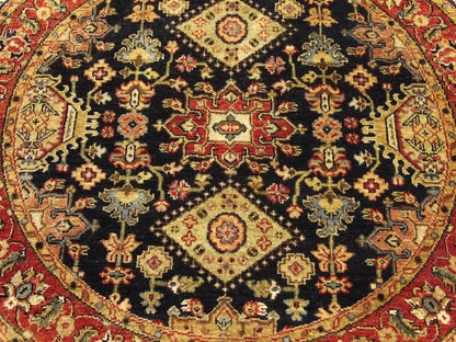 Serapi rug border detail