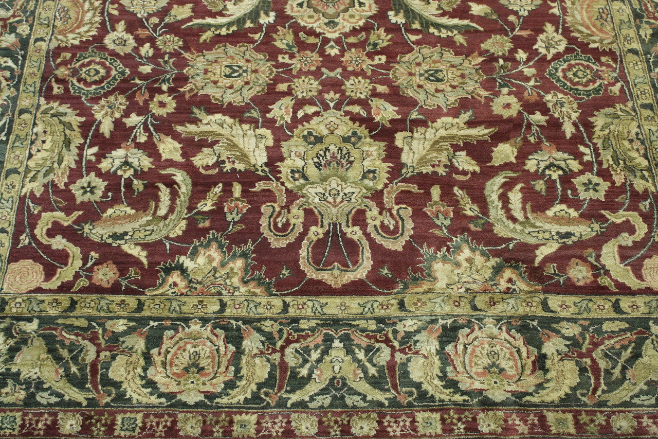 Full view of Traditional Fine Mashad rug