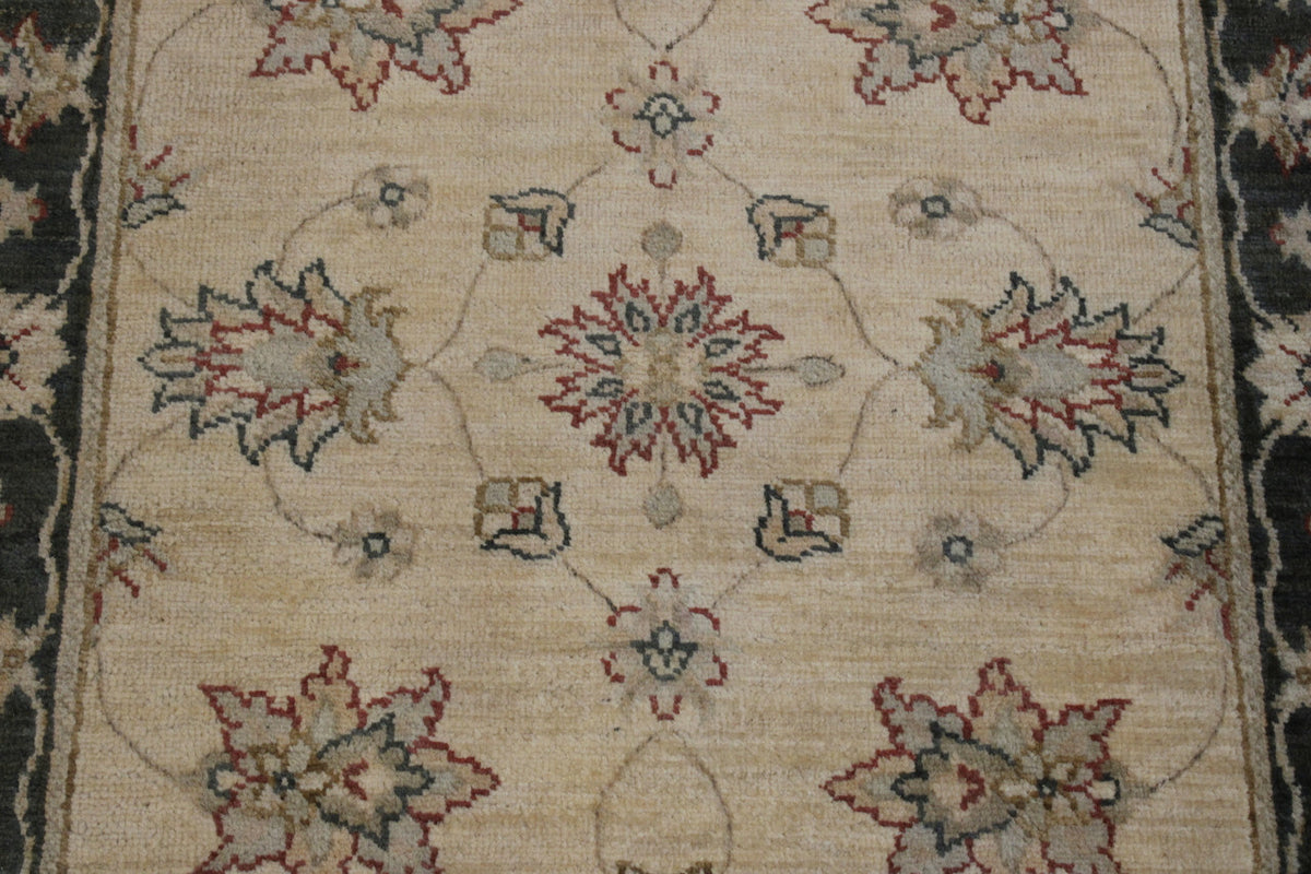Full view of Traditional Indo Ziegler Chobi rug