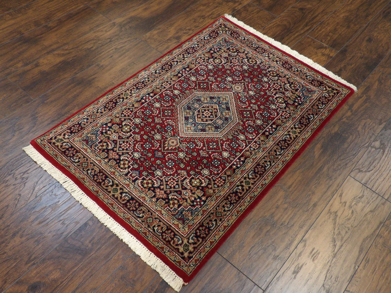 Fine Persian Bidjar pattern detail