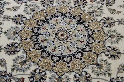 Full view of Traditional Indo Nain rug