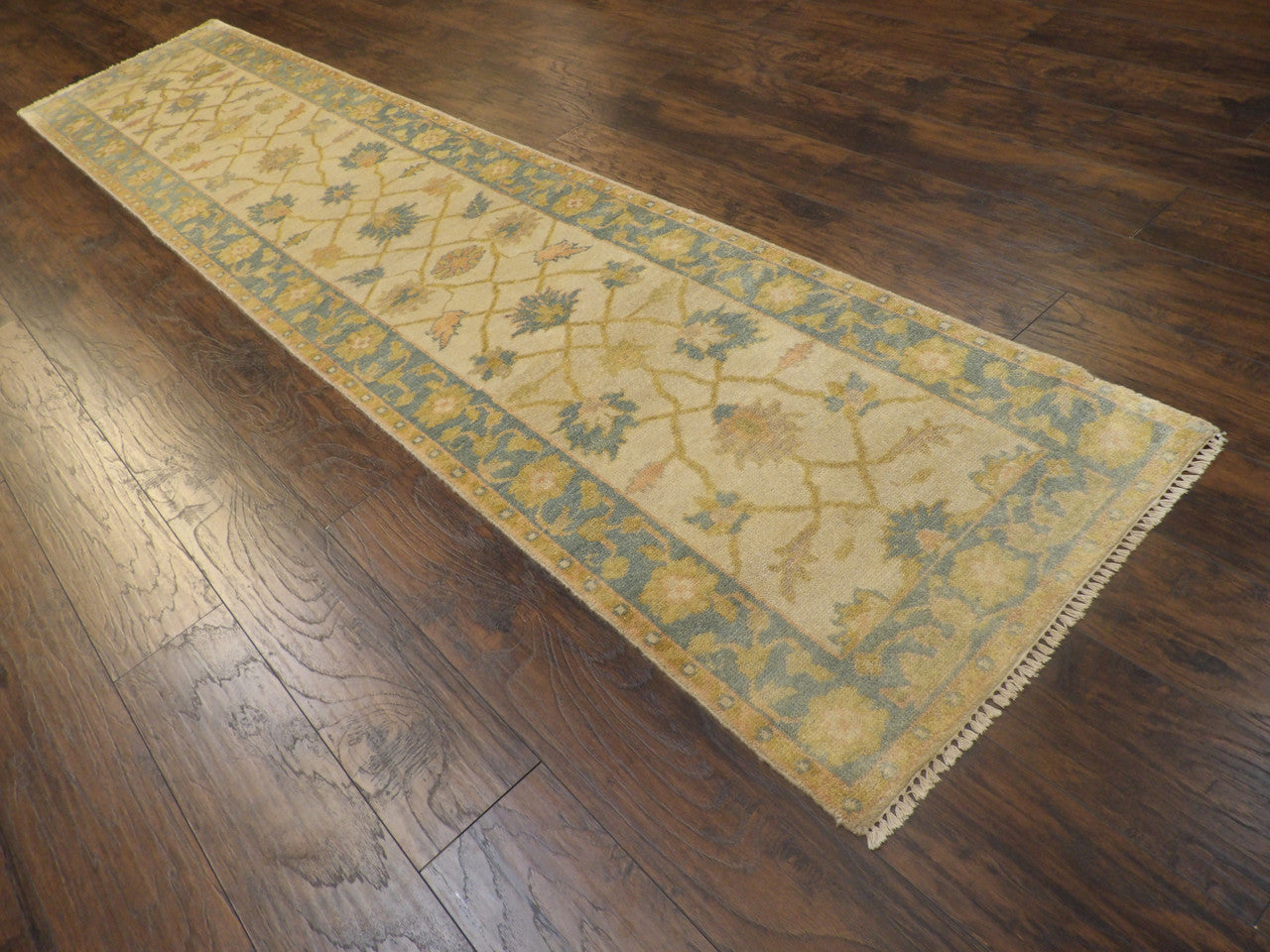 Full view of Turk Oushak Stone Wash rug
