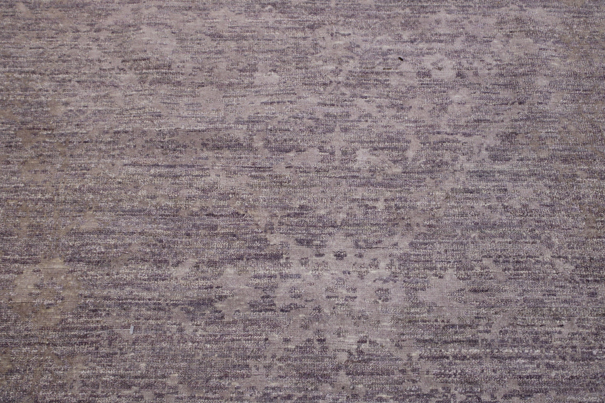 Back of Oushak Bamiyan hand-knotted rug