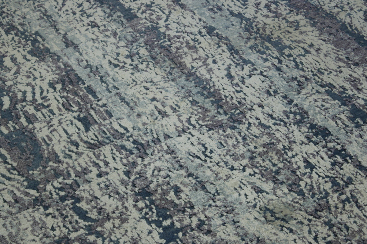 Modern Abstract Ikat Design pattern detail