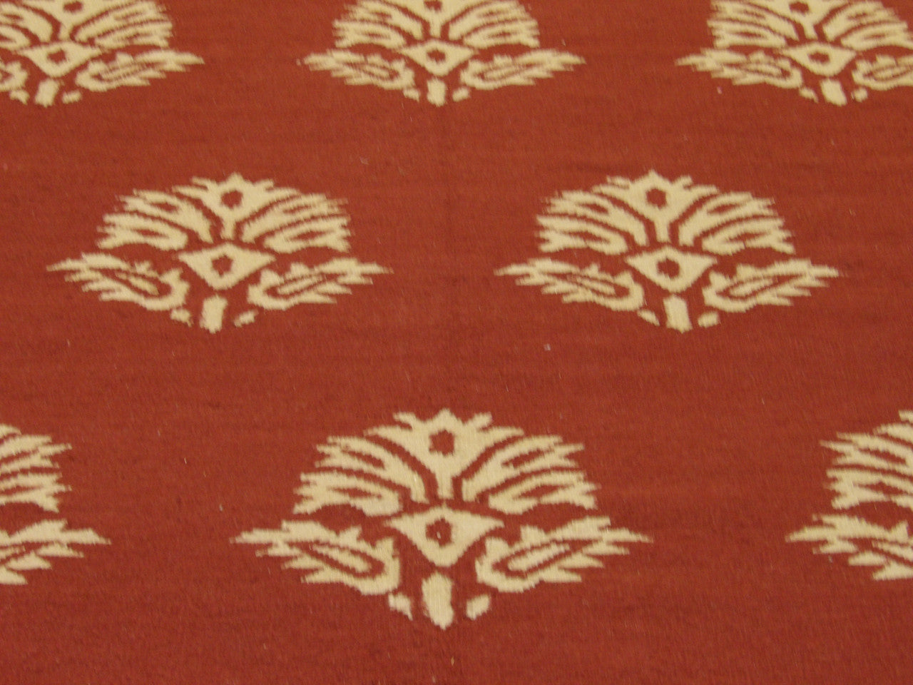 Back of coastal hand-knotted rug