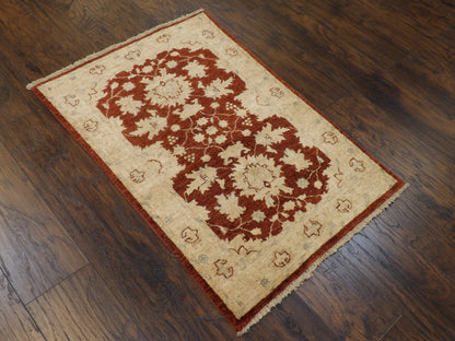 Full view of Oushak Chobi rug