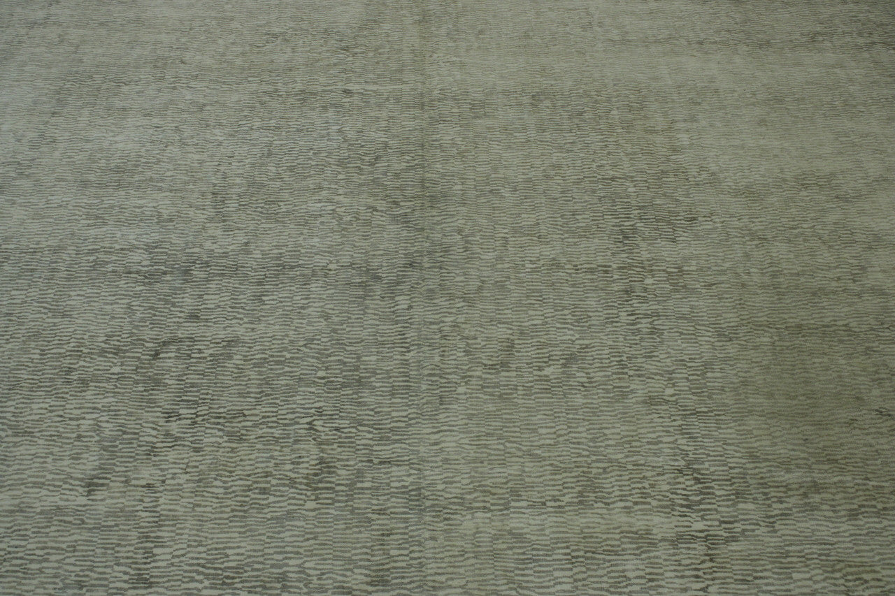 Modern Grass Design rug border detail