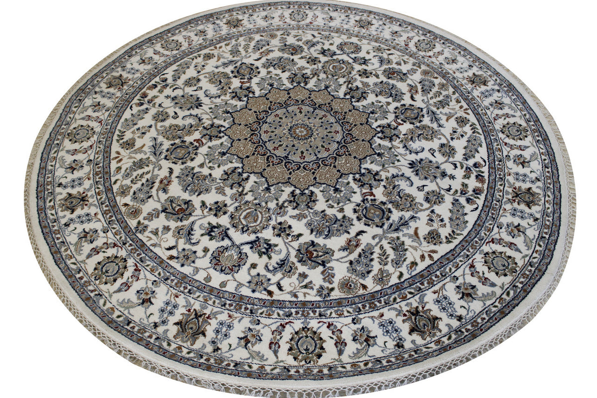 Full view of Traditional Indo Nain rug