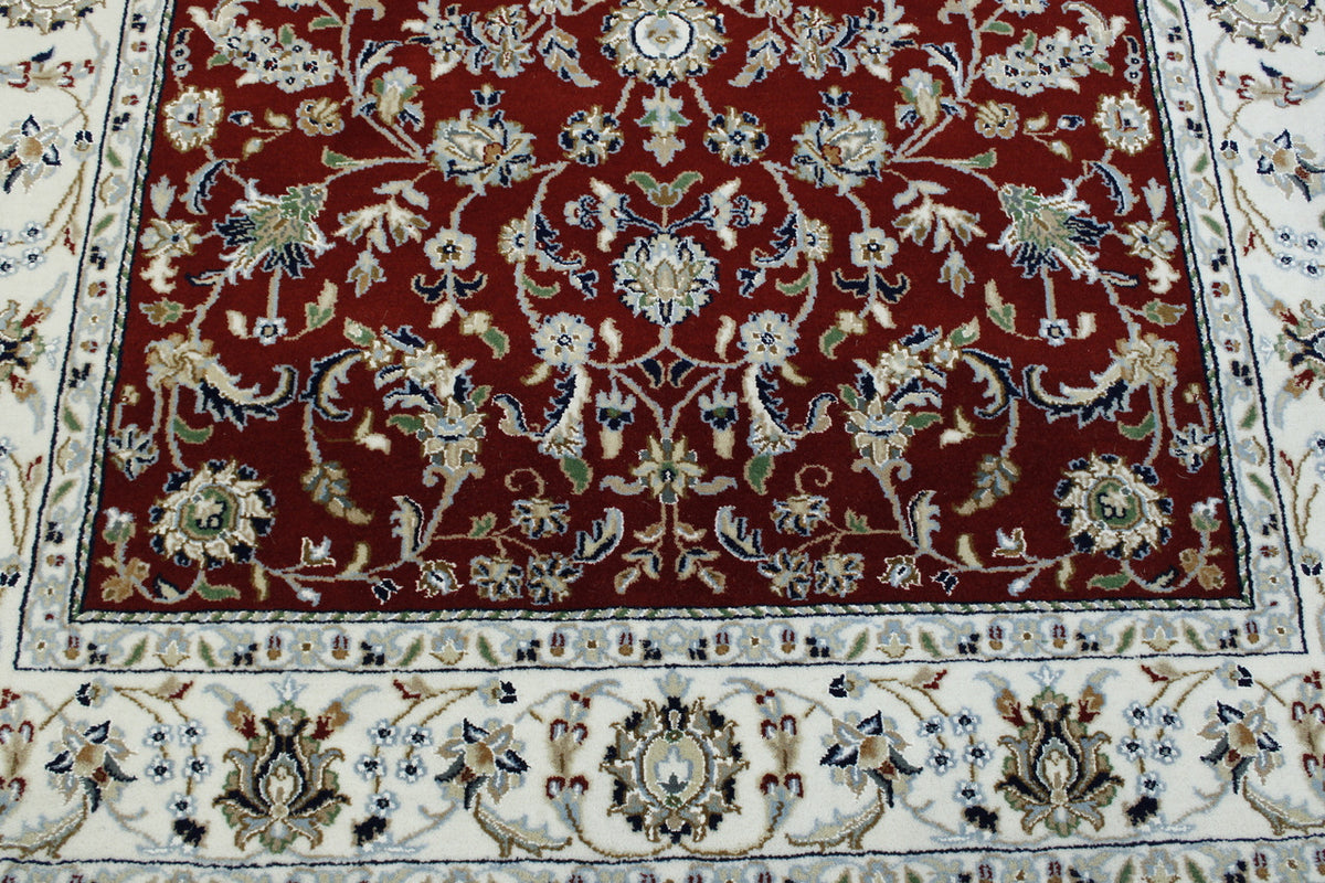 Full view of Traditional Fine Nain rug
