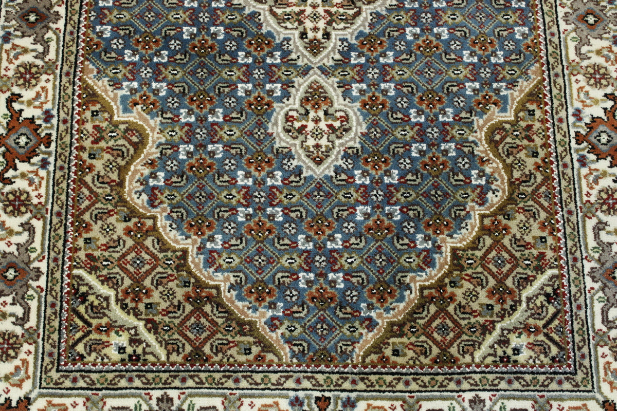 Back of Traditional Tabriz hand-knotted rug