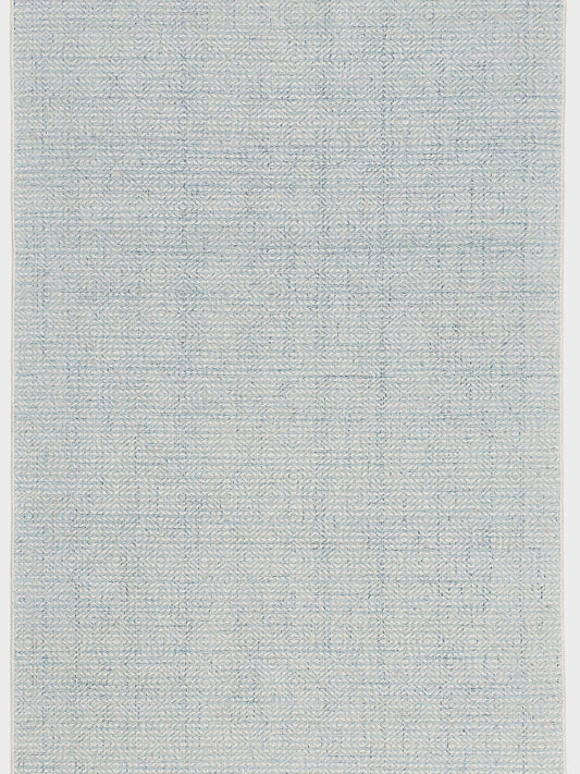 CONTEMPORARY HAND WOVEN RUG WOOL  -  WRU159SKY