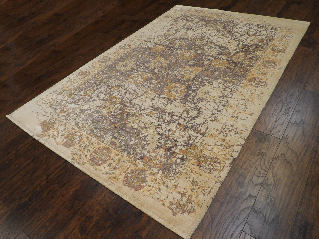 Modern Fine Abstract Oxidized pattern detail