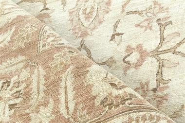 Peshawar Tabriz Design Handknotted Rug 7'10" X 9'11" -Art92732