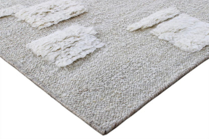 Modern Contemporary  Wool Hand Knotted Rug 6'04''x8'10''  - AR83055