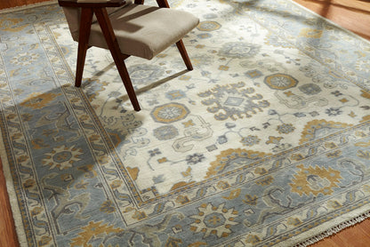 Transitional Hand Knotted Rug Wool - KUS1020