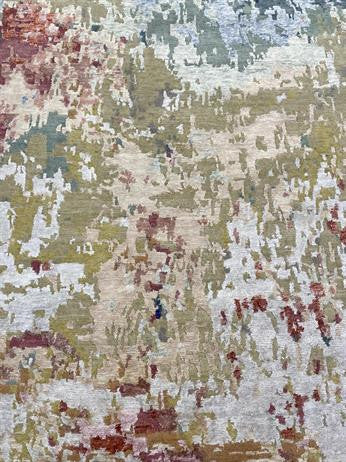 Modern Tibetian Wool Hand Knotted Rug 9'00''x12'00''  - AR82568
