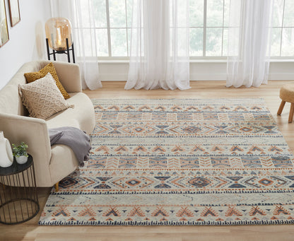 Transitional Hand Knotted Rug Wool - KMV7280