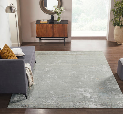 Transitional Hand Knotted Rug Wool & Silk - KKD11460