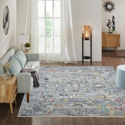 Transitional Hand Knotted Rug Wool & Silk - KKH3470