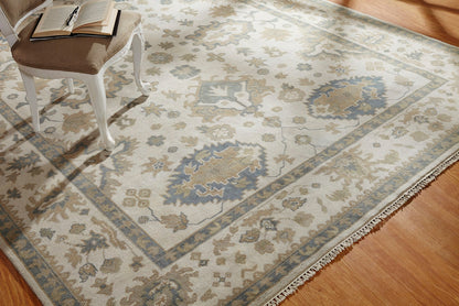 Transitional Hand Knotted Rug Wool - KUS1150