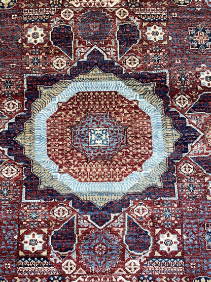 Farahan Mamluk Design Wool Hand Knotted Rug 5'00''x6'05''  - AR77020