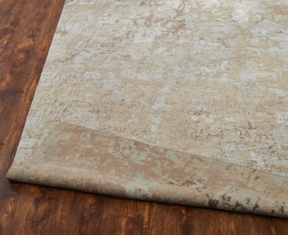 Modern Hand Knotted Rug Silk - KJN0840