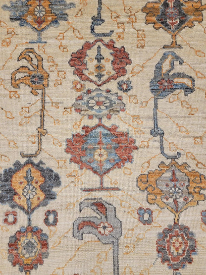 Anatolian Design  Wool Hand Knotted Rug 6'03''x9'01''  - AR79950