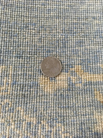 Indigo Collection Fabric Wash Handknotted Rug 7'10" X 9'11" -Art27556