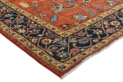 Fine Sherapi Wool Hand Knotted Rug 3'02''x4'09''  - AR81502