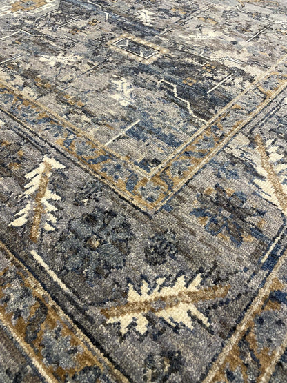 Oushak Collection  Handknotted Rug 11'11" X 14'10" -Art81214