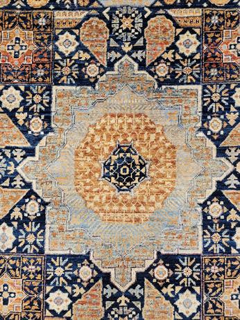 Farahan Mamluk Design Wool Hand Knotted Rug 3'10''x5'11''  - AR77017