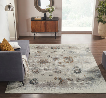 Transitional Hand Knotted Rug Wool & Silk - KKD11470