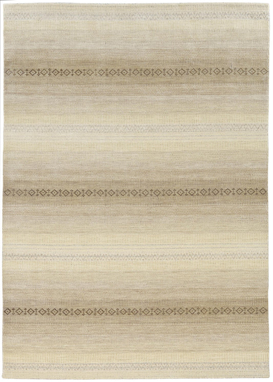 CONTEMPORARY HAND WOVEN RUG WOOL  -  WRU411BEIGE