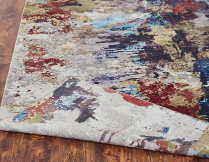 Modern Hand Knotted Rug Silk - KJN0810