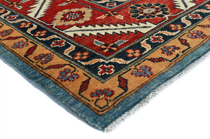 Caucasian Fine Super Kazak Wool Hand Knotted Rug 8'11''x11'06''  - AR89956