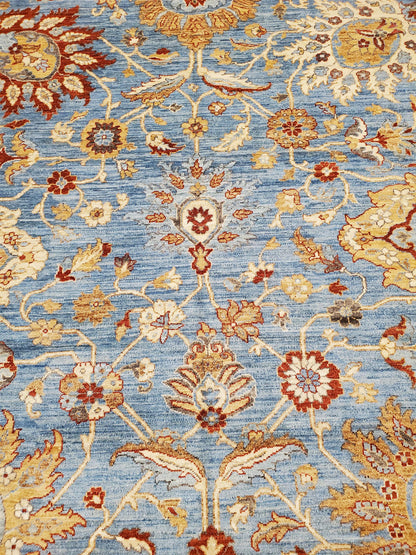 Fine Haji Jalili Wool Hand Knotted Rug 12'03''x14'10''  - AR69193