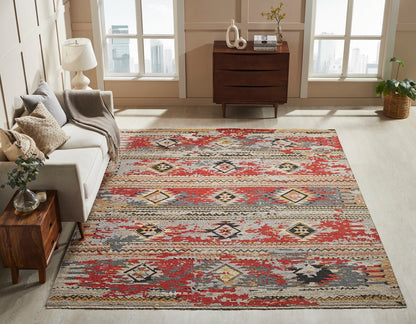 Transitional Hand Knotted Rug Wool - KSK11910