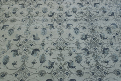 Modern Abstract Design rug corner detail