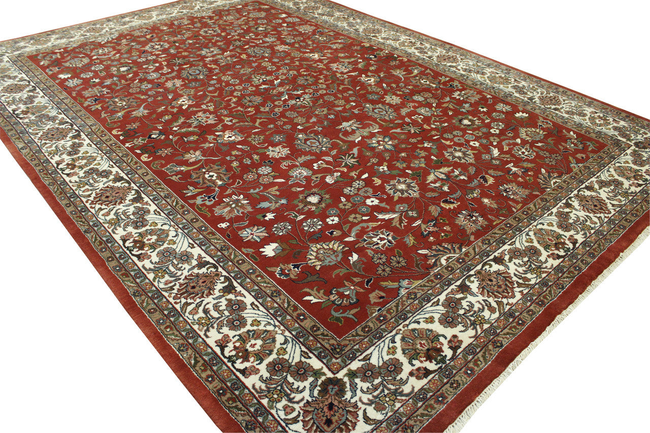 Full view of Traditional Fine Herati rug