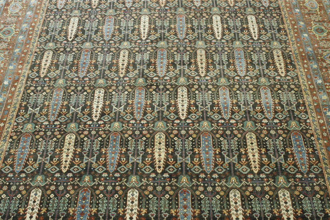 Full view of Traditional Fine Haji Jalili rug