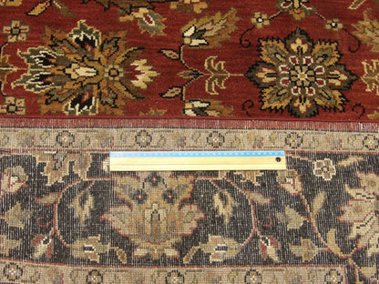 Full room view of Jaipur Kashan hand-knotted rug