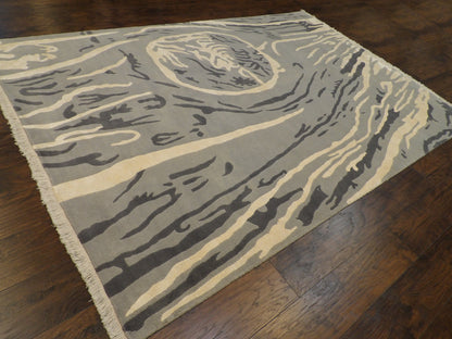 Full view of Modern Art Deco Design rug