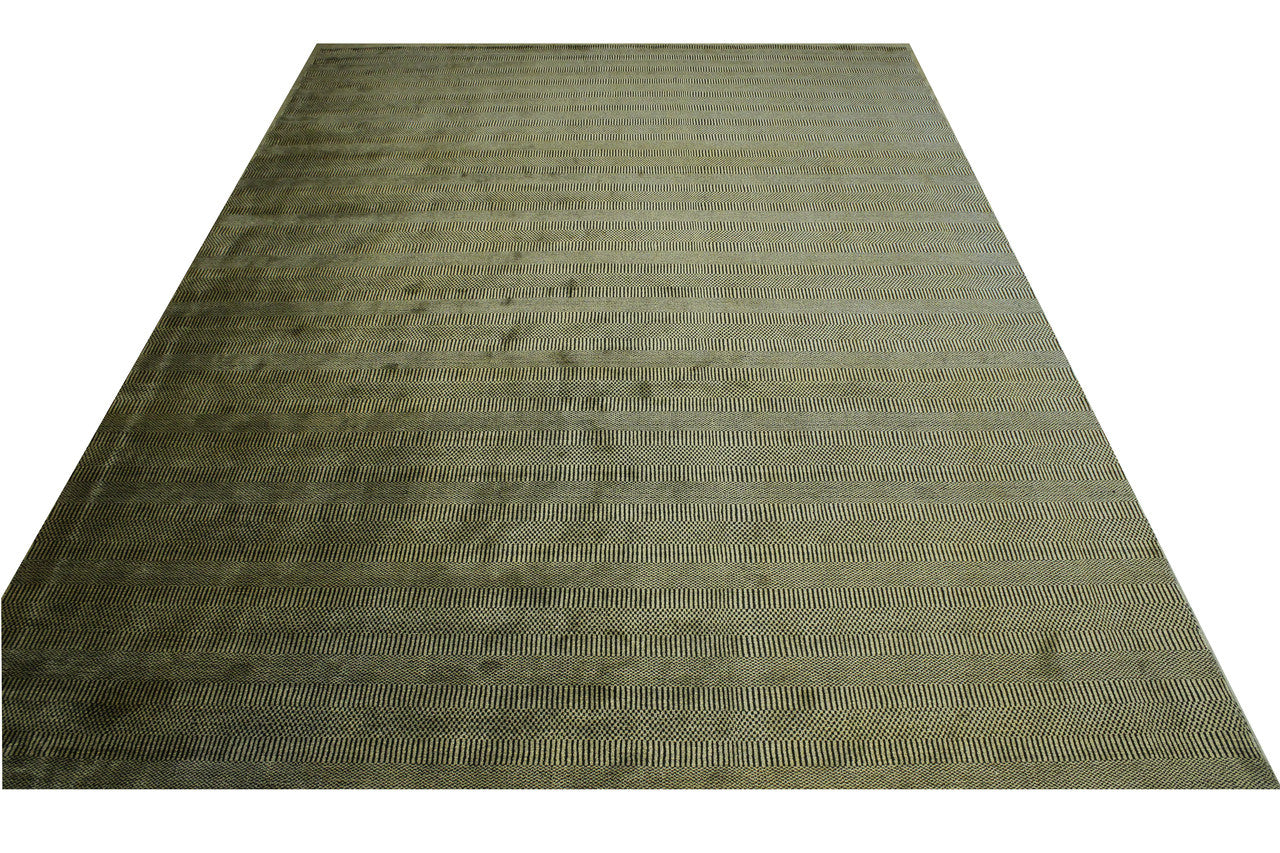Full view of Modern Grass Design rug
