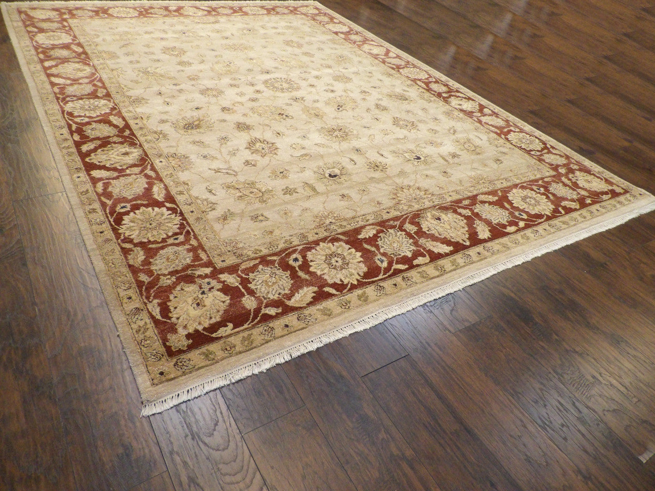 Full view of Agra Ziegler rug