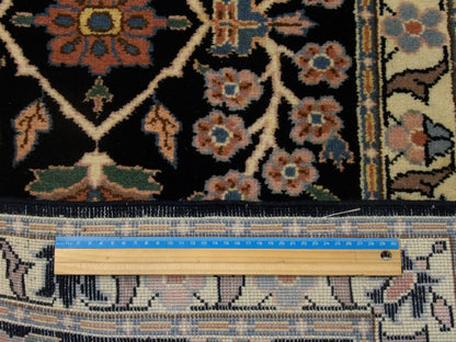 Persian Farahan rug corner detail