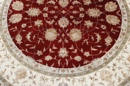 Traditional Indo Nain rug border detail