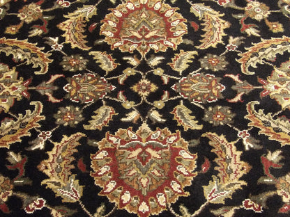 Back of Jaipur Kashan Antique Wash hand-knotted rug
