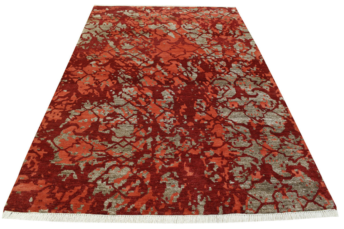 Full view of Modern Abstract Design rug