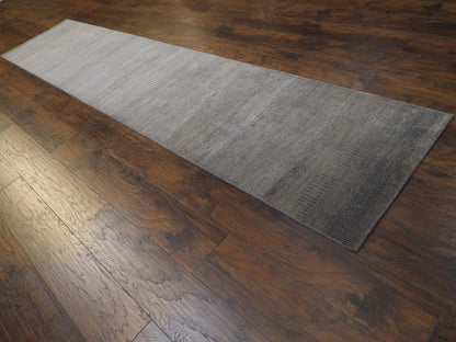 Full length view of modern grass runner