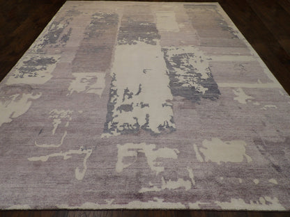 Modern Bamboo Marble Design rug corner detail